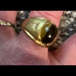 Tigers eye ring